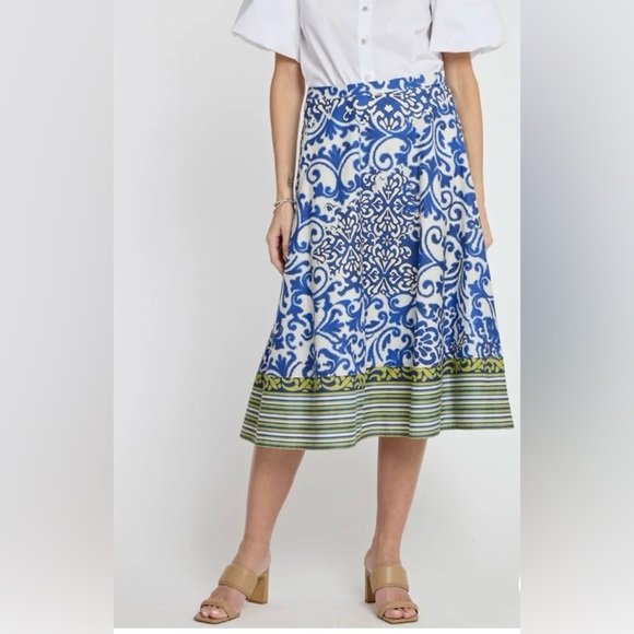 NWT HINSON WU Gloria Ceramic Tile Print
Skirt - Picture 4 of 6